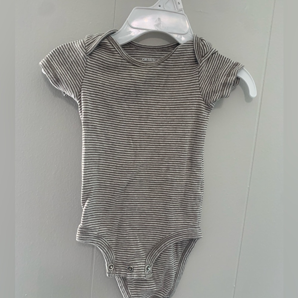 Striped onesie